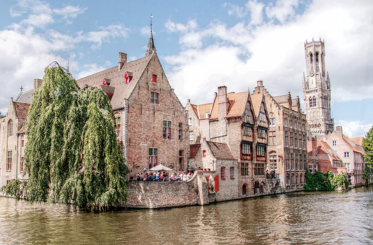 Centrum Brugge, België