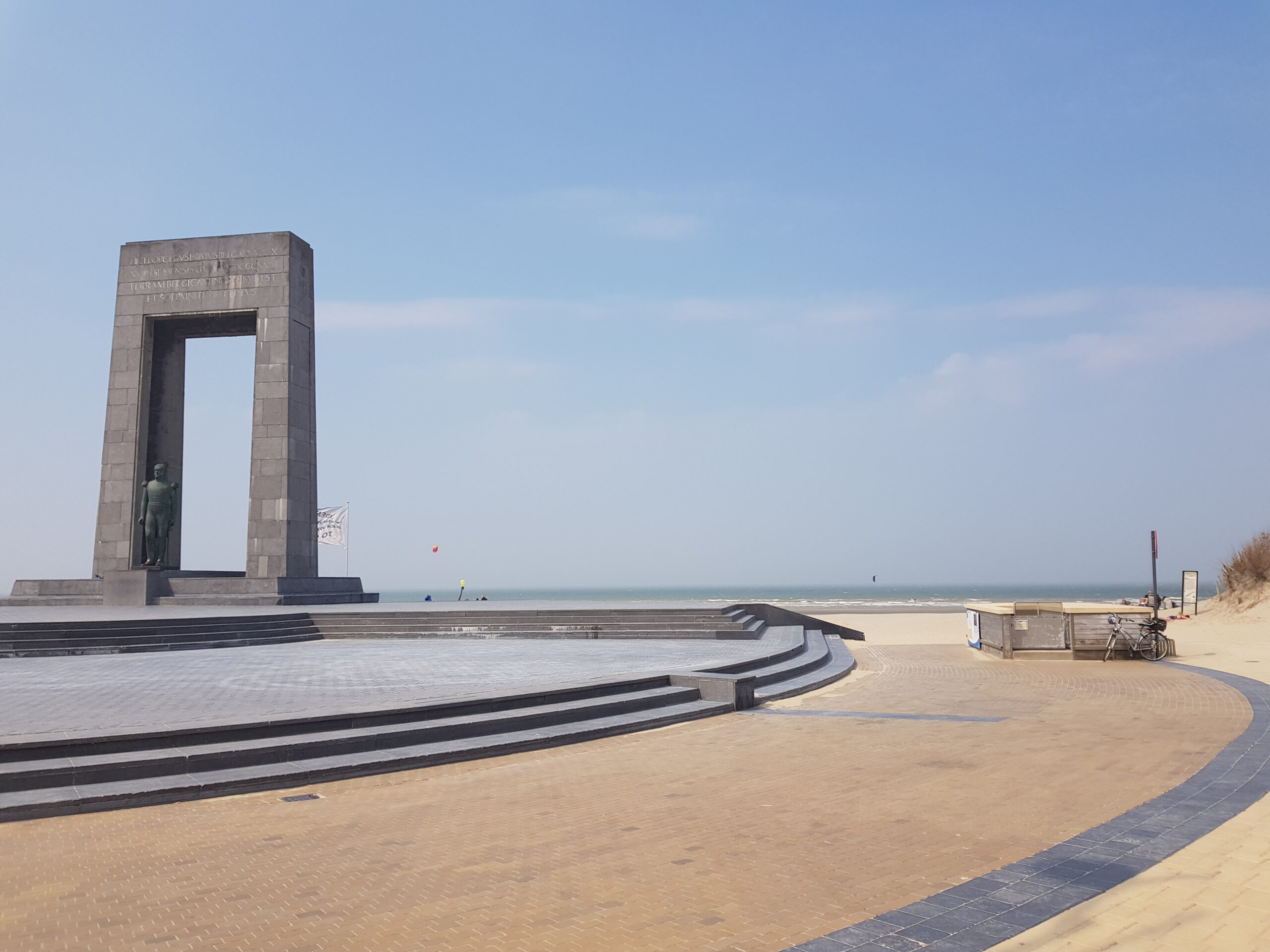 Leopold 1 Monument, Esplanade De Panne, België 