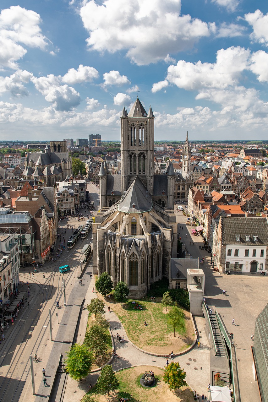 Sint Niklaaskerk, Gent, België