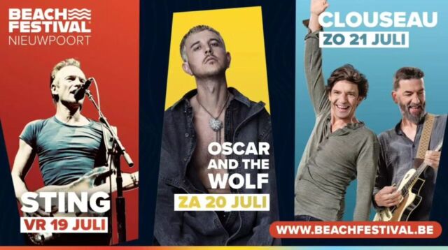 Online tickets Beach Festival Nieuwpoort, juli 2024: www.ontdekdepanne.be 

#beachfestival #nieuwpoort #depanne #dekust #belgischekust #festival #juli #zomer